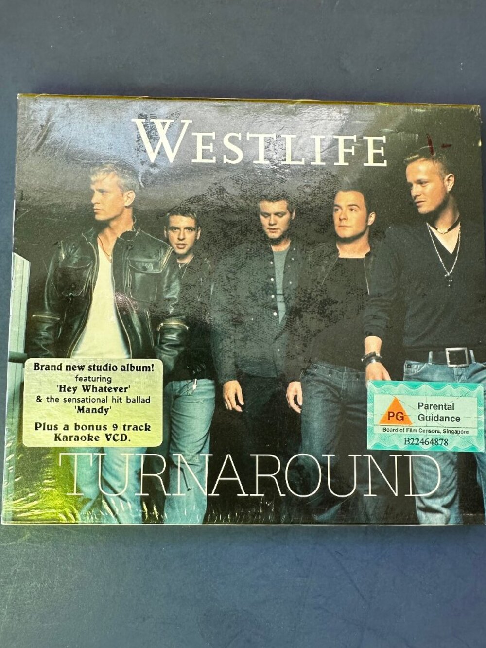 NEW SEALED Westlife Turnaround CD Karaoke VCD 2003